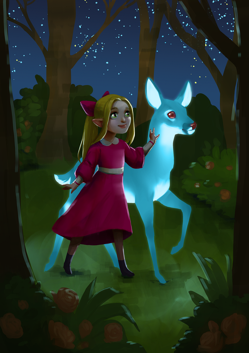 My project for course: Lighting Principles for Digital Painting 3