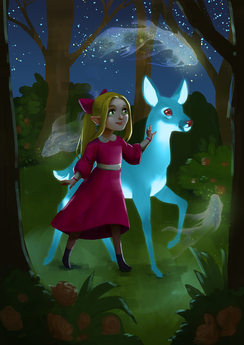 My project for course: Lighting Principles for Digital Painting 4