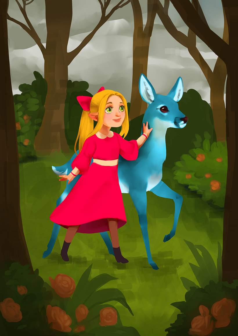My project for course: Lighting Principles for Digital Painting 5
