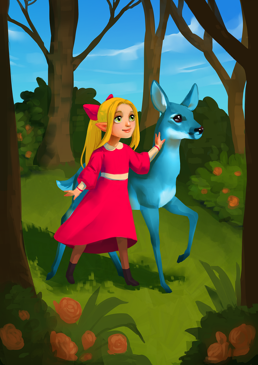 My project for course: Lighting Principles for Digital Painting 2