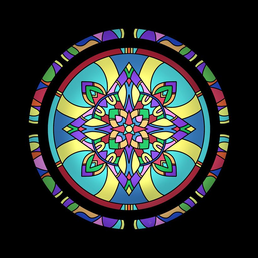 Stained Glass Style Art 2