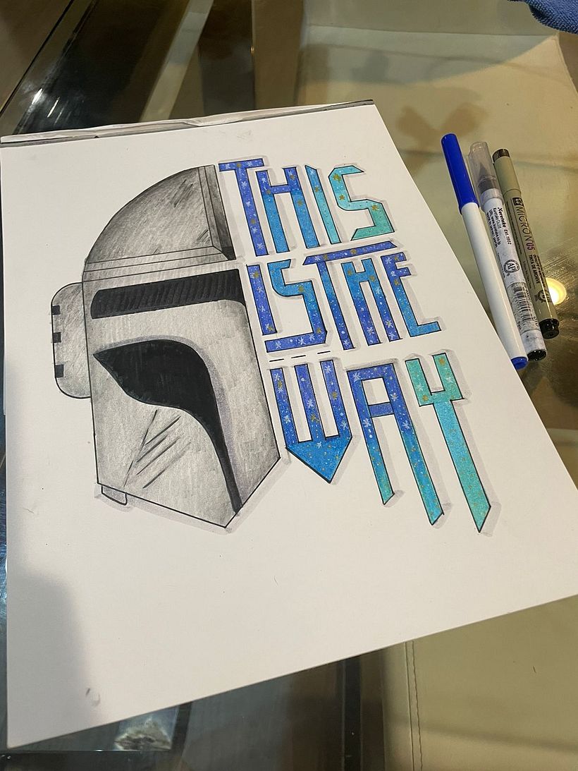 Mi proyecto del curso: Cuaderno tipográfico con lettering manual 1