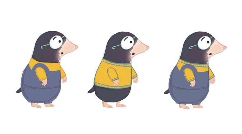 Character and outfit colour options