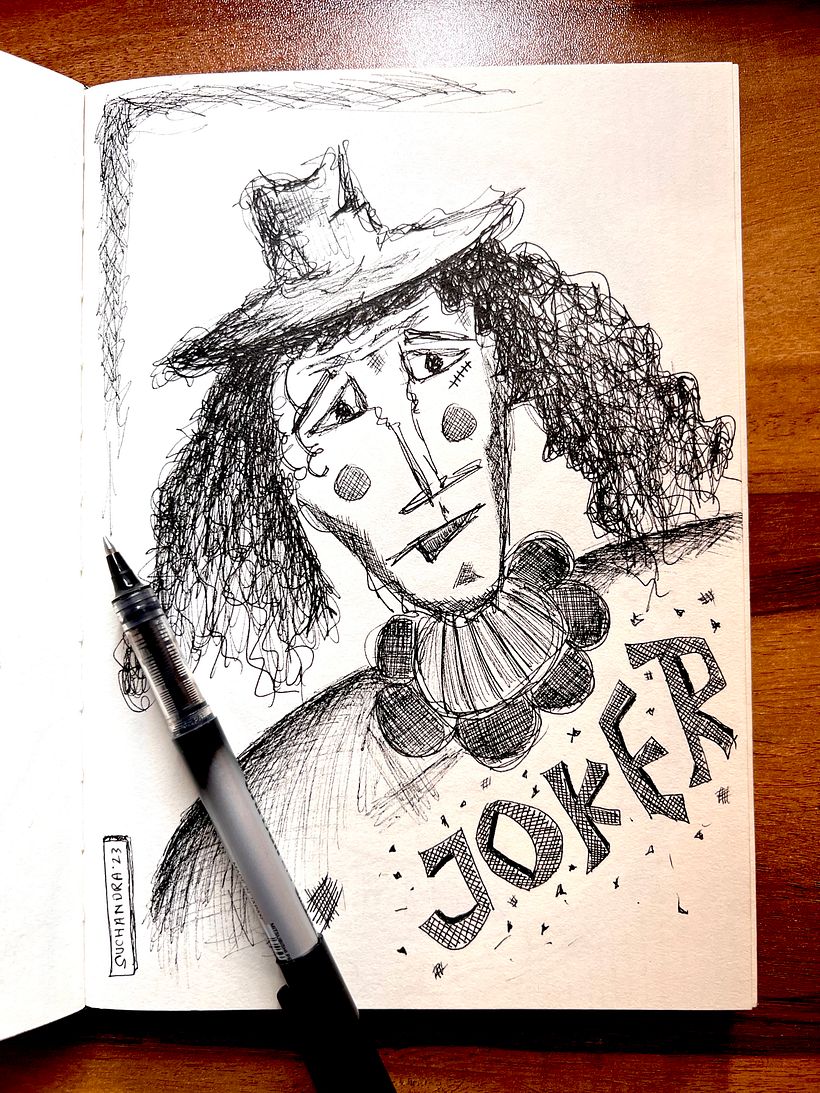 My project for course: Sketchbook Illustration with Pen: Embracing Mistakes 8