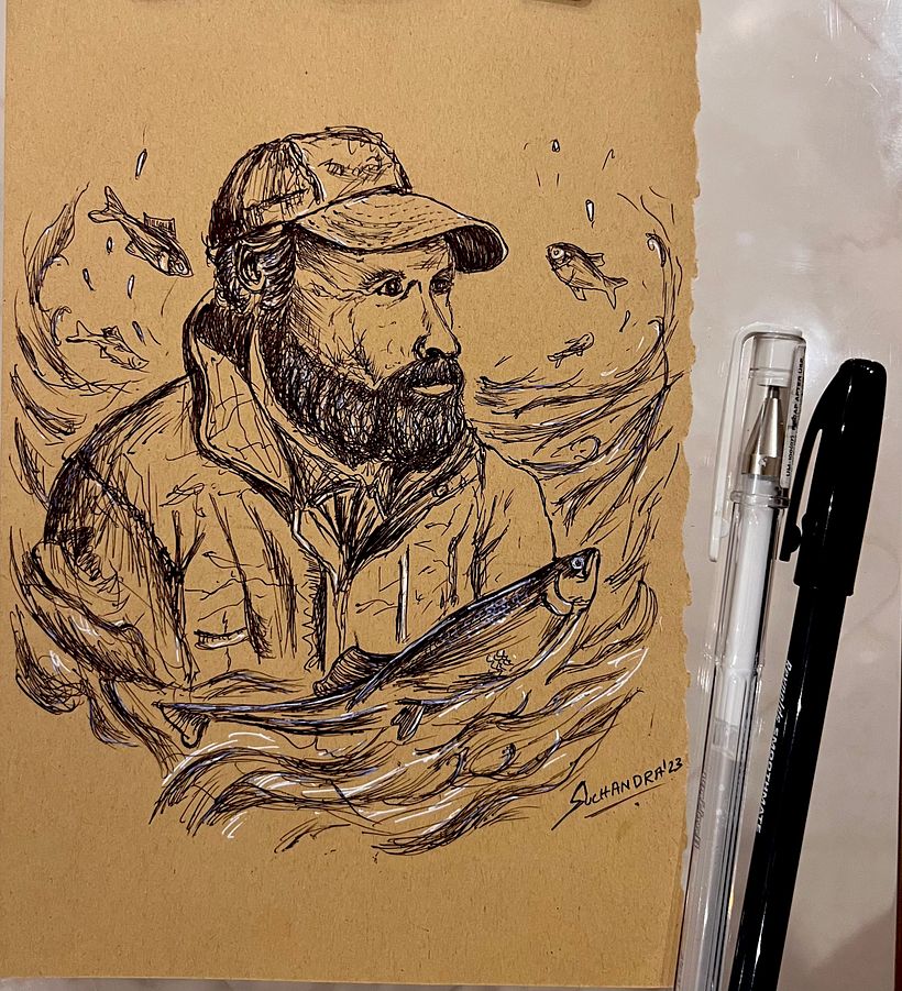 My project for course: Sketchbook Illustration with Pen: Embracing Mistakes 9