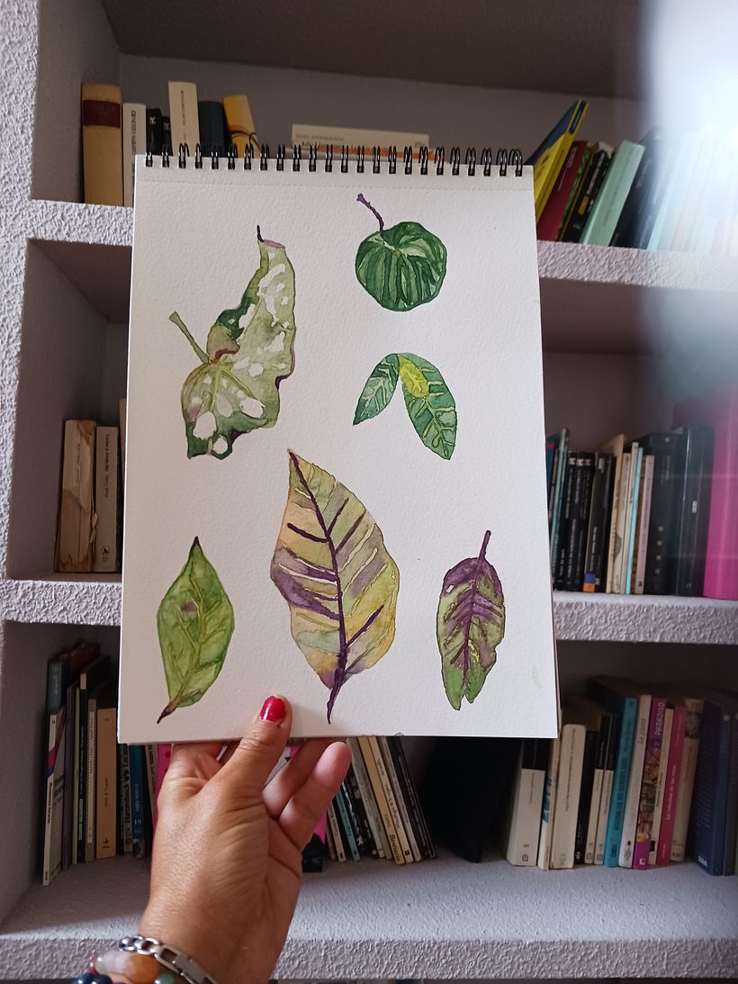 My project for course: Botanical Watercolor for Patterns 1