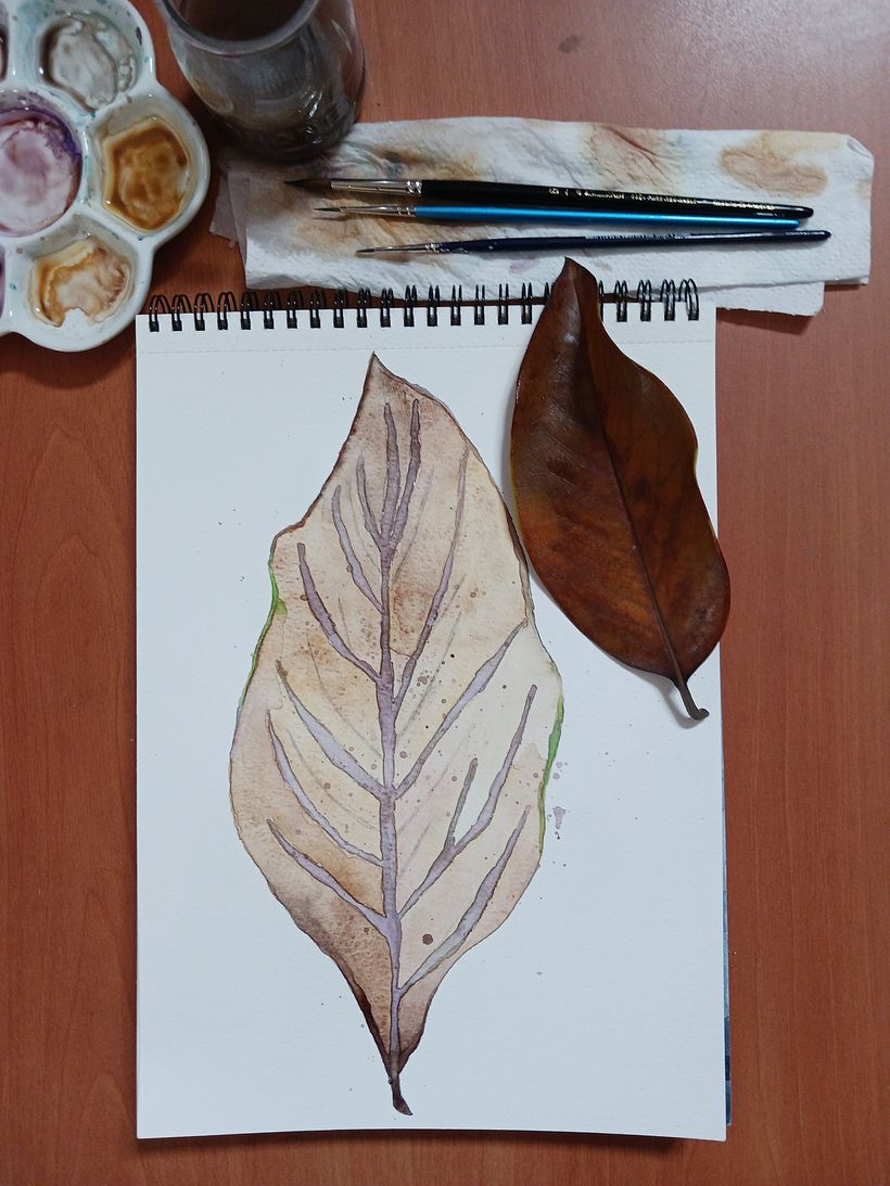My project for course: Botanical Watercolor for Patterns 8