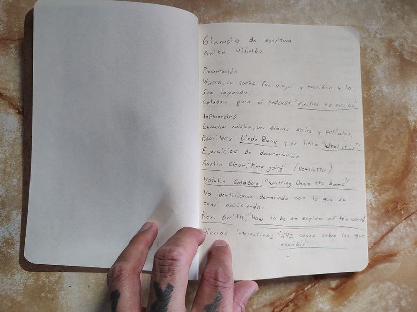 Mi proyecto del curso: Gimnasio de escritura: de la hoja en blanco a la práctica cotidiana 18