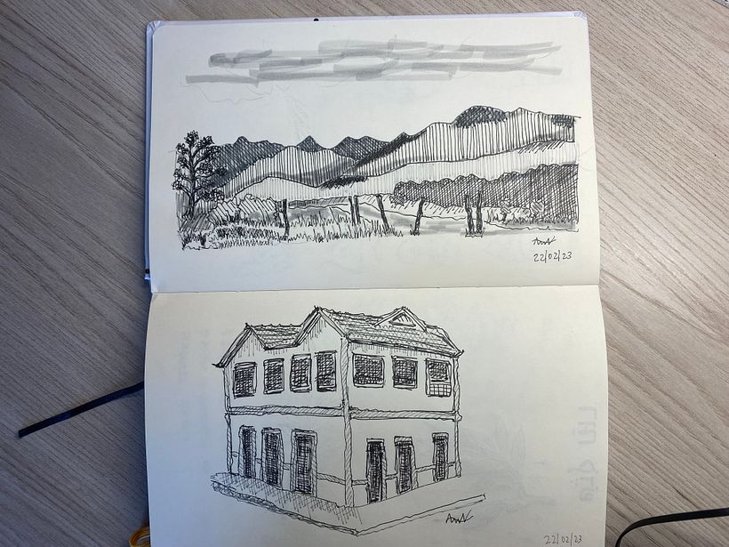 Practicing on a trip to the countryside (Brazil)