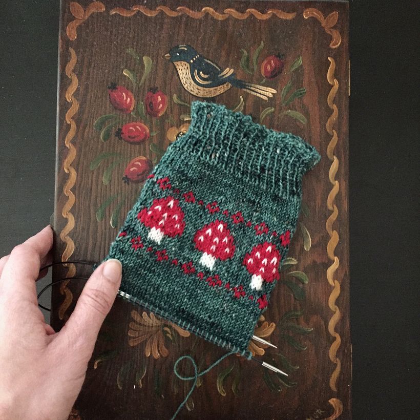 Magic Toadstool socks 3