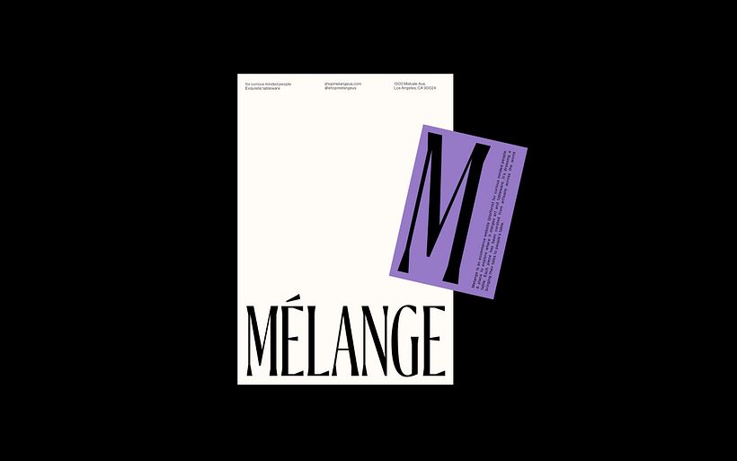 Mélange - Branding & Packaging Design 3