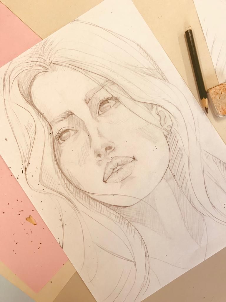 Meu projeto do curso: Caderno de retratos: explore o rosto humano 2