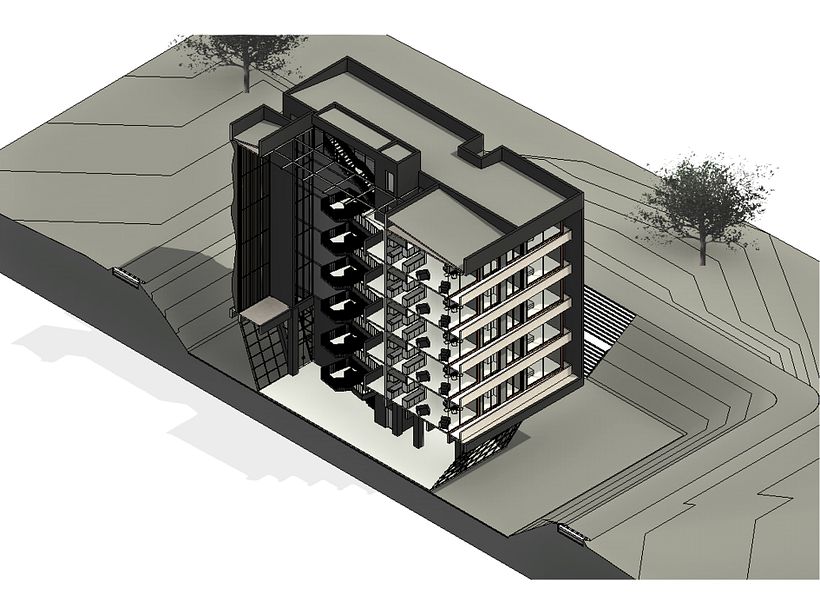 Mi proyecto del curso: Modelado de edificios paramétricos con Revit 2