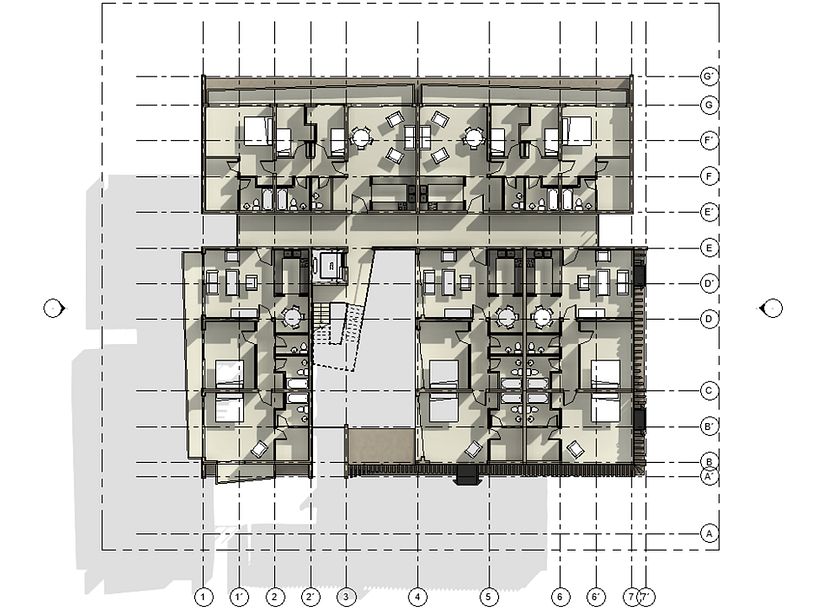 Mi proyecto del curso: Modelado de edificios paramétricos con Revit 3
