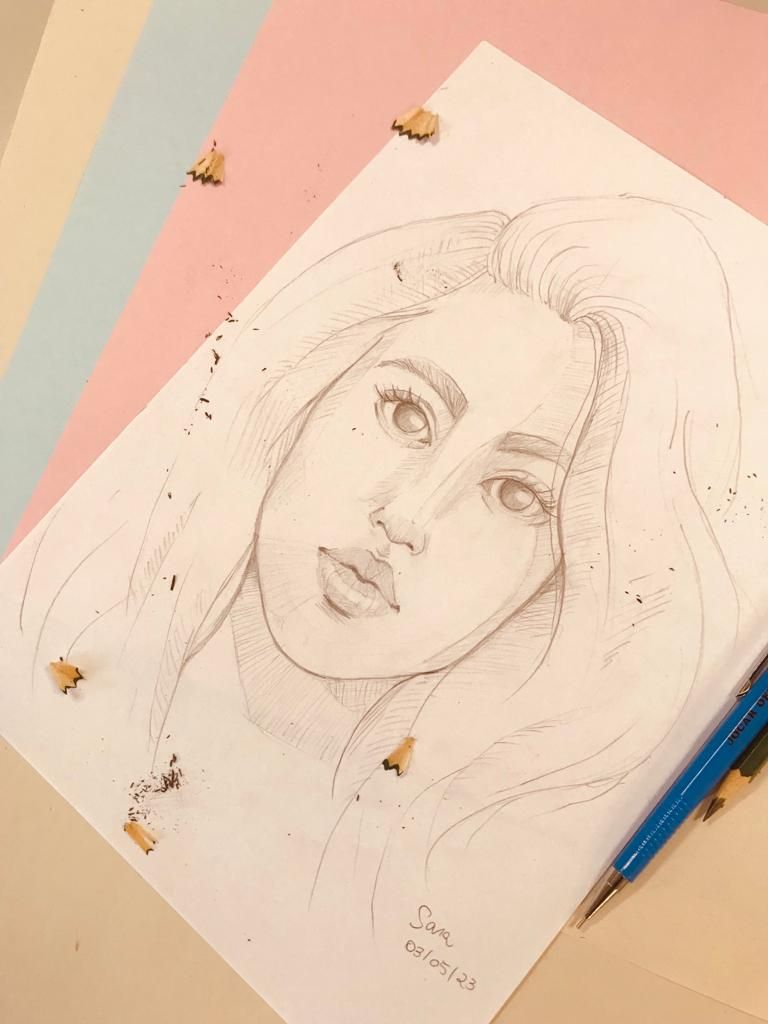 Meu projeto do curso: Caderno de retratos: explore o rosto humano 3