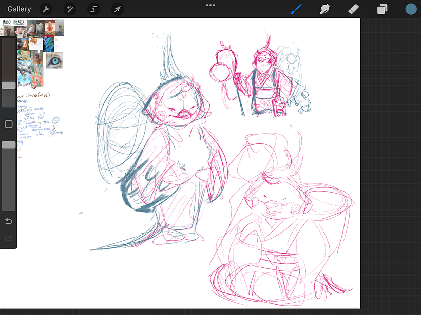 At first, my drafts are based on my scattering idea, I love cockatiels but I still cant't figure my character's objective yet