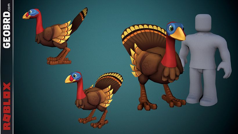 Turkobo - Roblox Thanksgiving promotional companion