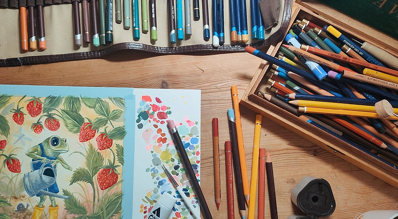 My project for course: Gouache: Paint Natural Worlds from Imagination 1