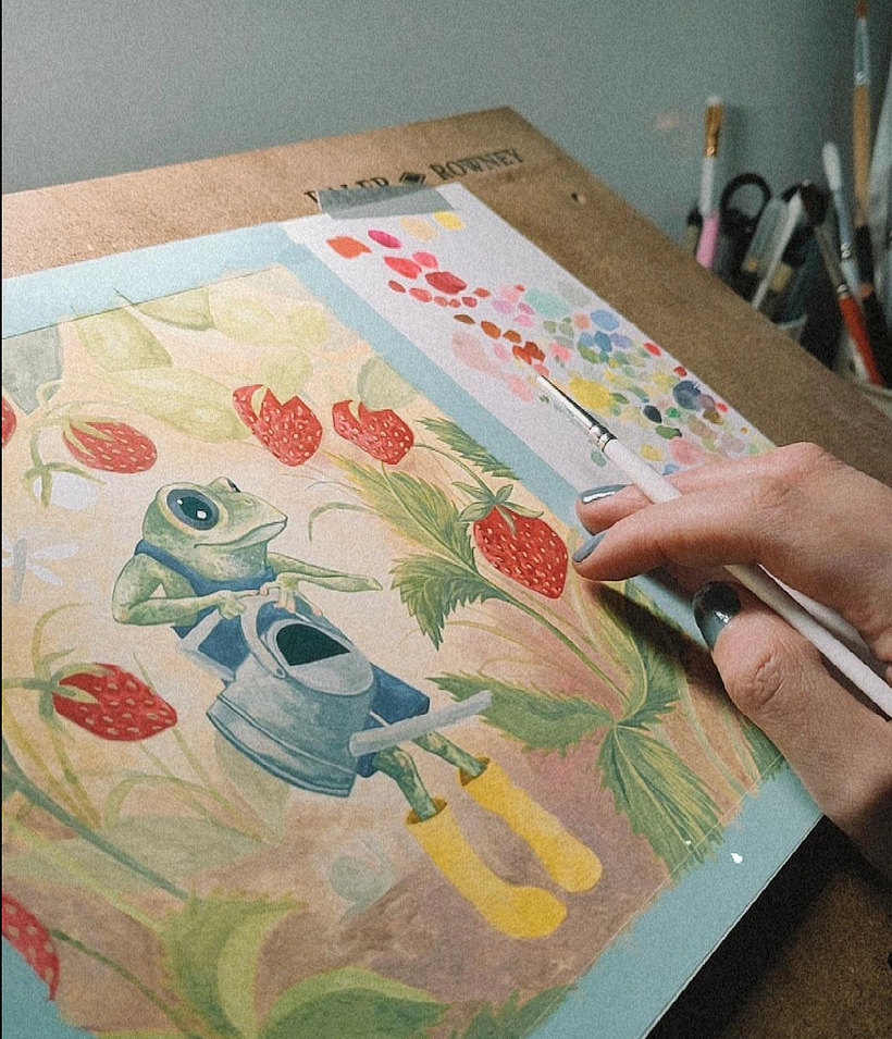 My project for course: Gouache: Paint Natural Worlds from Imagination 7