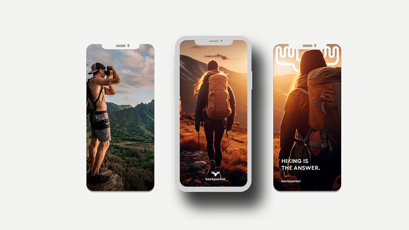 Backpacker Hiking Club - Visual Identity 7