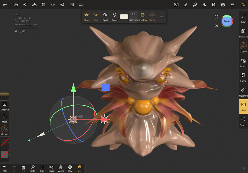 My project for course: Illustration of 3D Characters on Your iPad 1