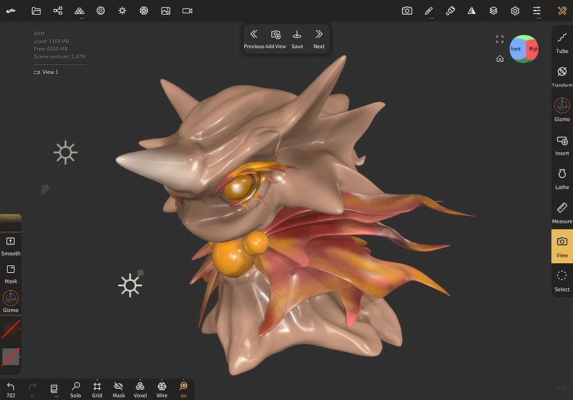 My project for course: Illustration of 3D Characters on Your iPad 2