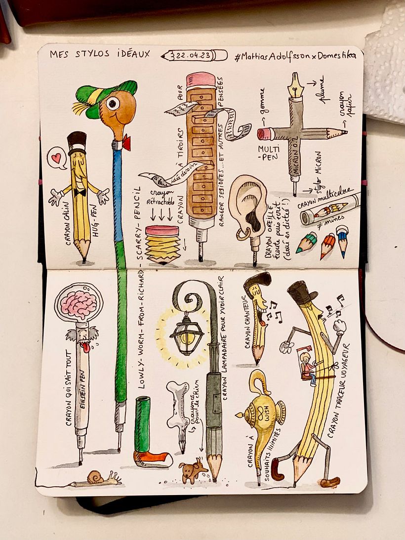 Mon projet du cours : L’art du sketching : transformez vos esquisses en œuvres d’art 5