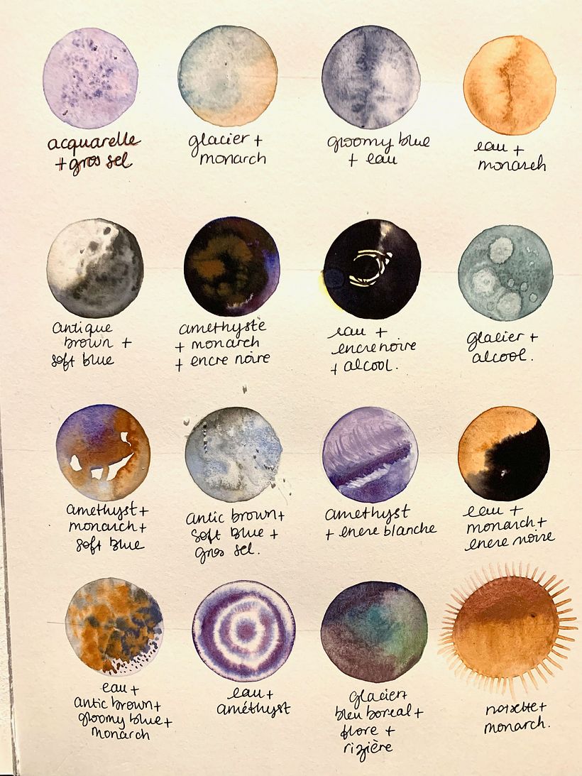 My project for course: Modern Watercolor Techniques 1