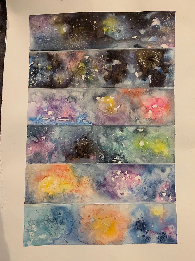 My project for course: Modern Watercolor Techniques 6