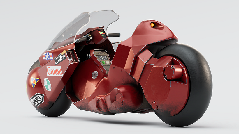AKIRA BIKE GAME READY ASSET 4
