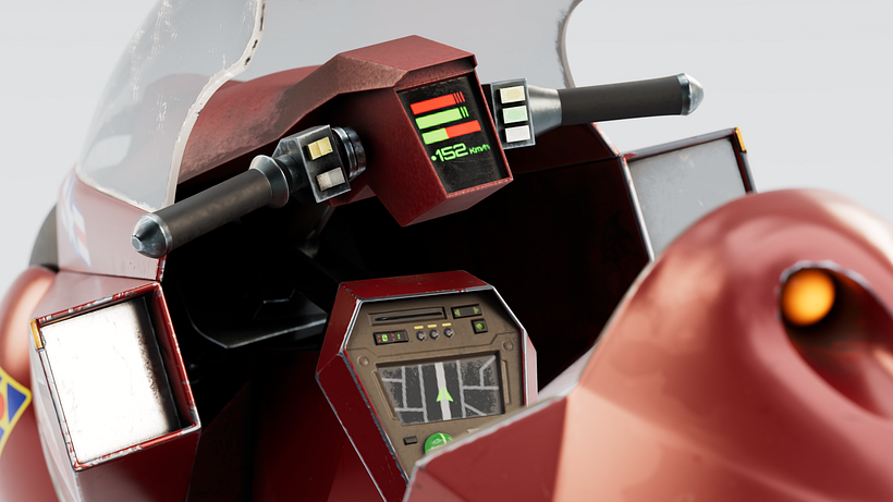 AKIRA BIKE GAME READY ASSET 6