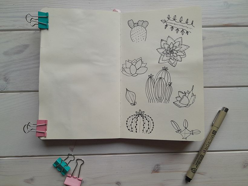 My project for course: Botanical Sketchbooking: A Meditative Approach 1