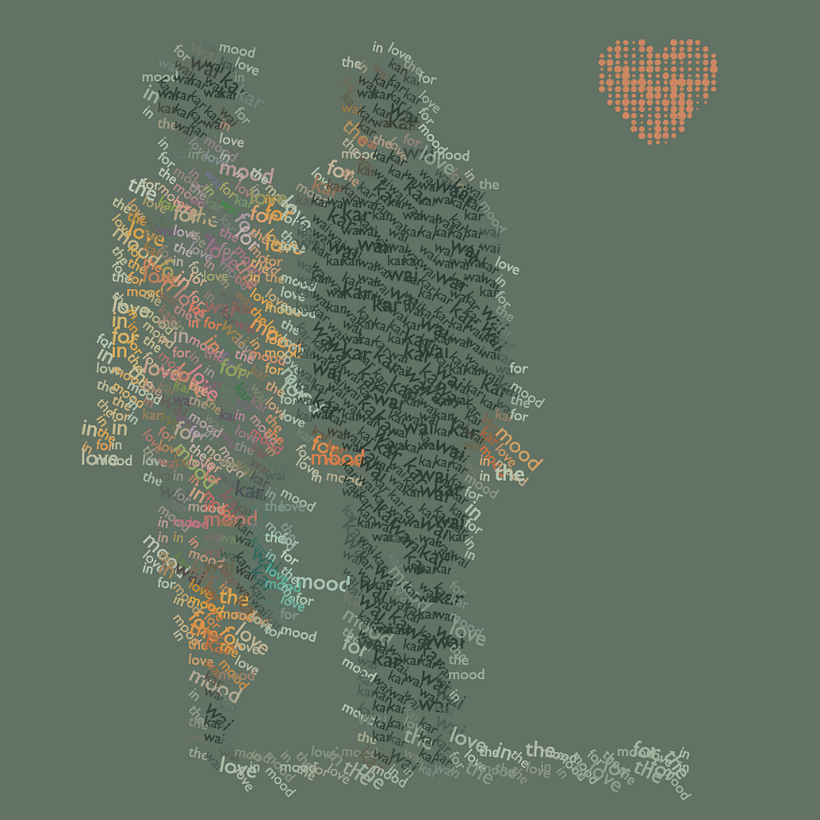 Put them together to create a more complex image, and added animation to it.