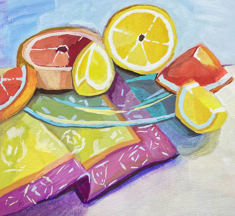 My project for course: Gouache Painting: Create Vibrant Works of Art 1