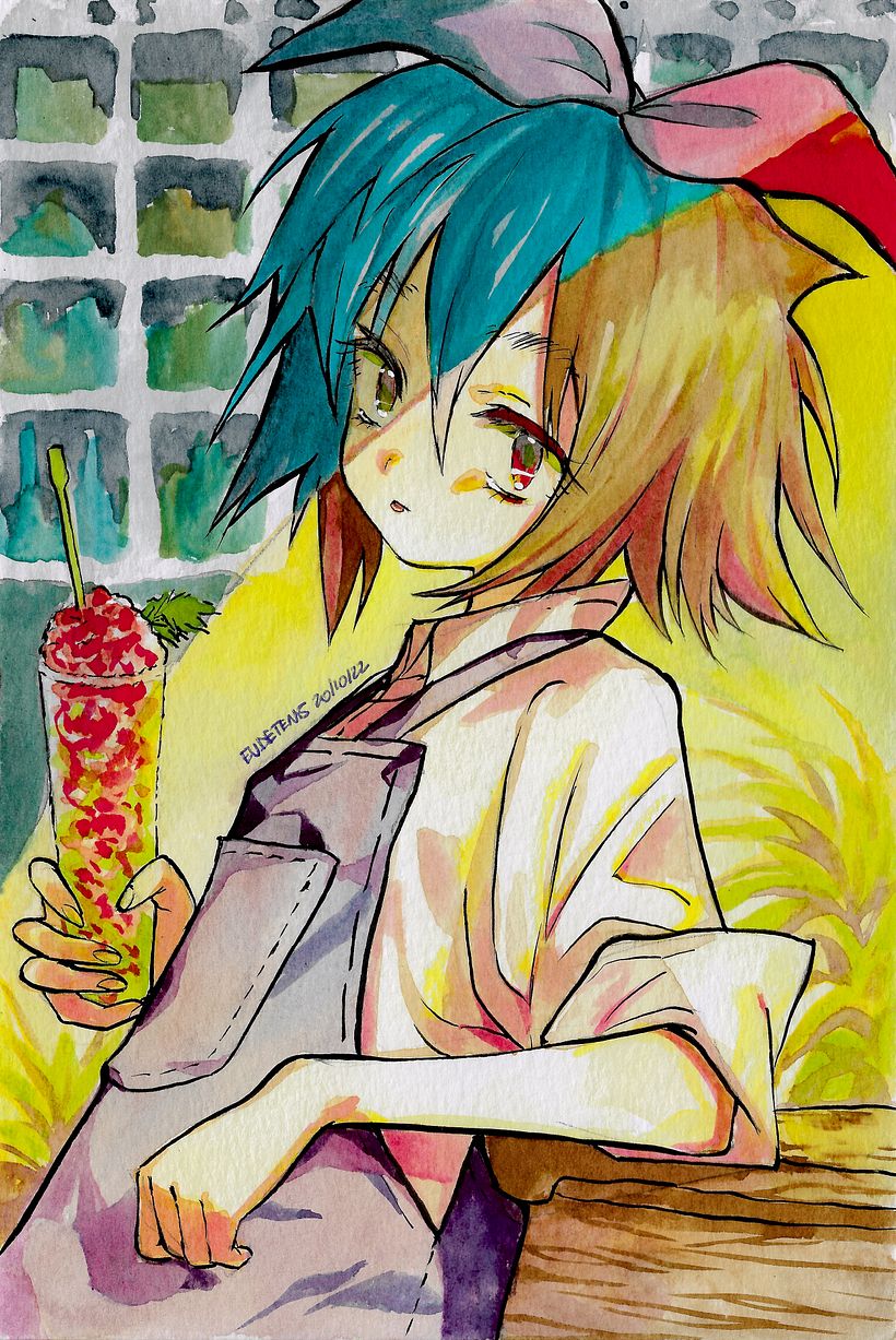 Watercolor Scenes by EUDETENIS 5