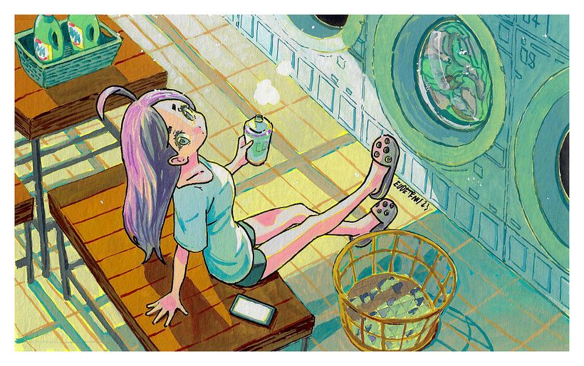 Watercolor Scenes by EUDETENIS 11