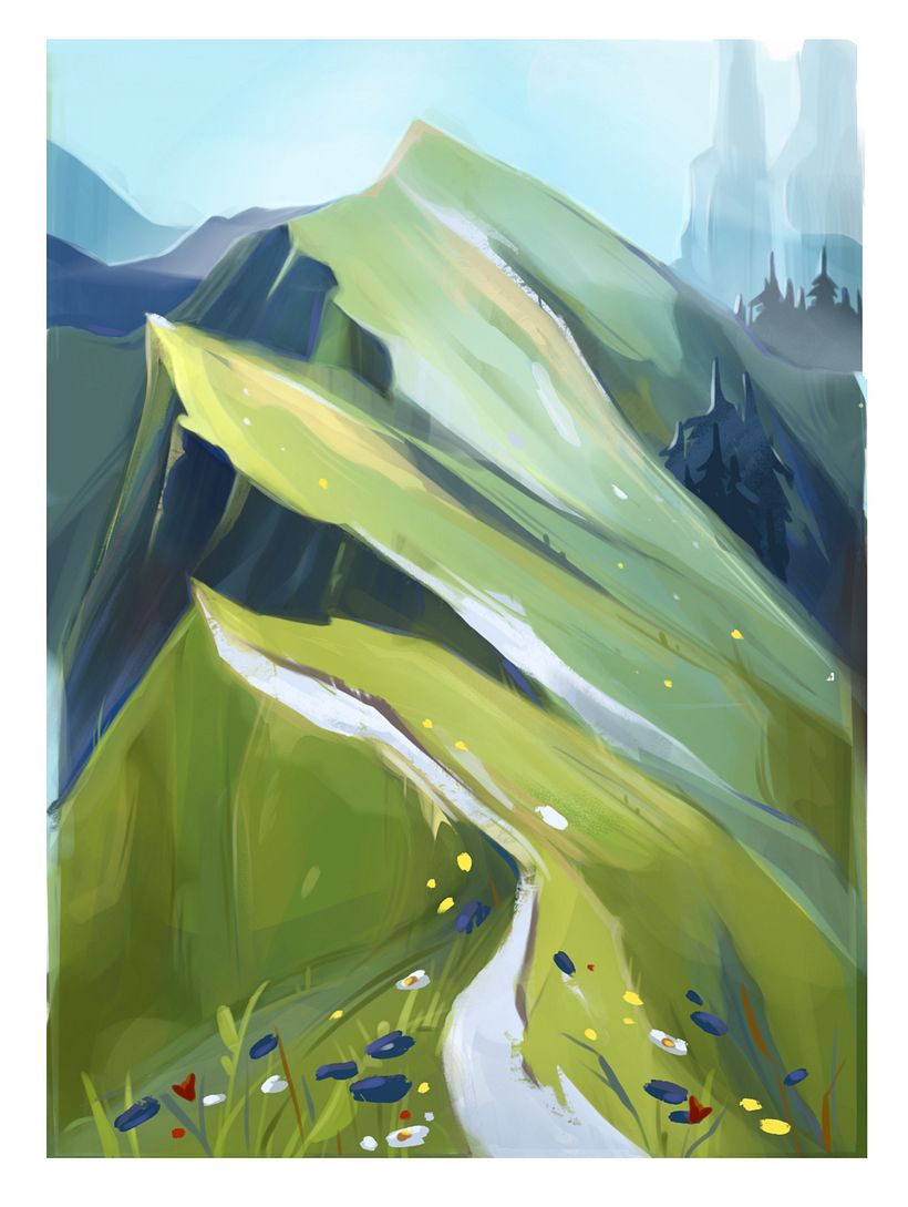 Landscape  - Ilustrasi tradisional