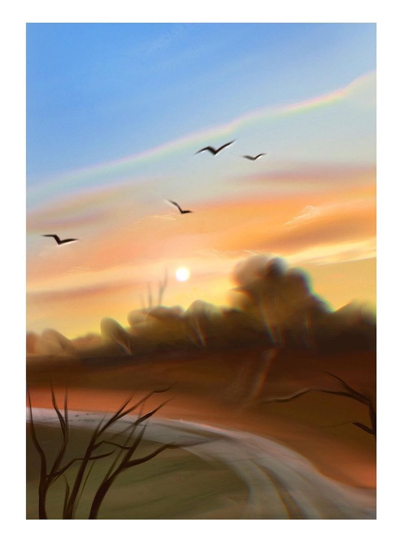 Landscape  - Ilustrasi tradisional