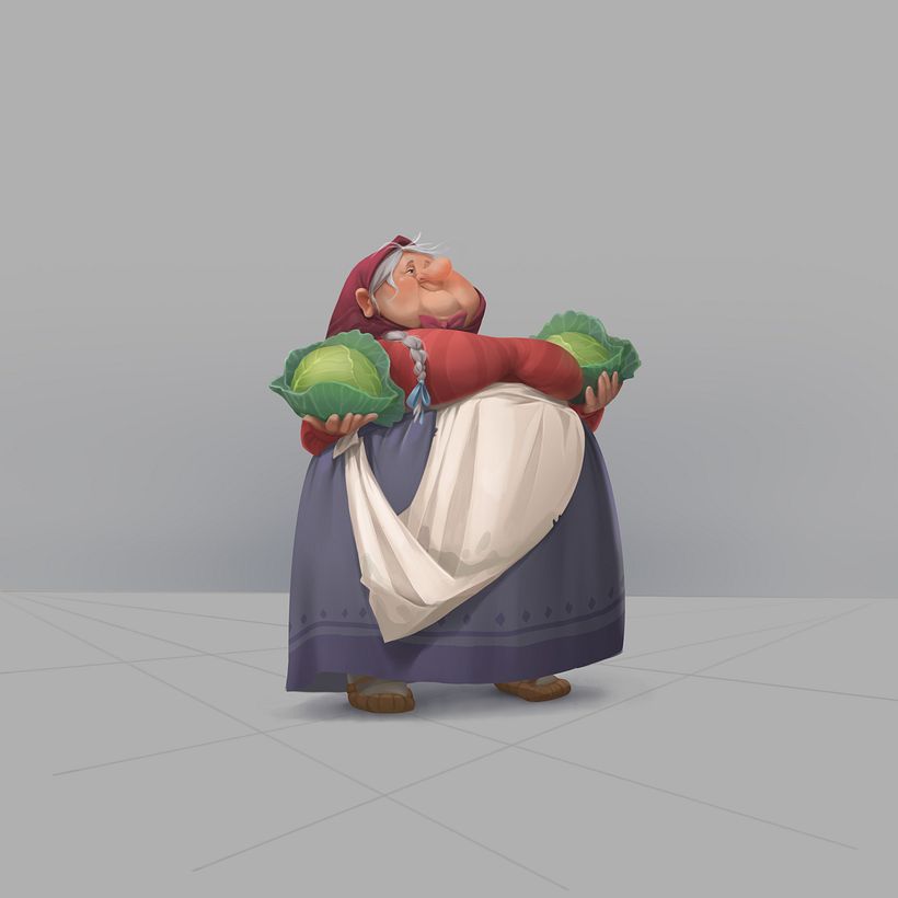 My project for course: Fantasy Character Design in Procreate 1