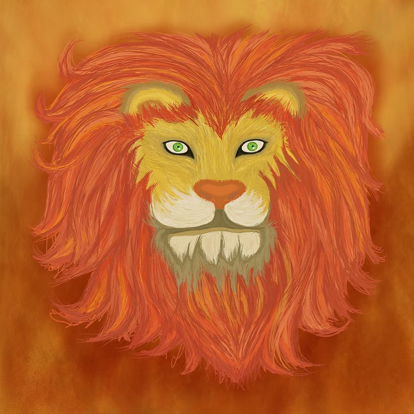 Lion Icon Red_v1 1