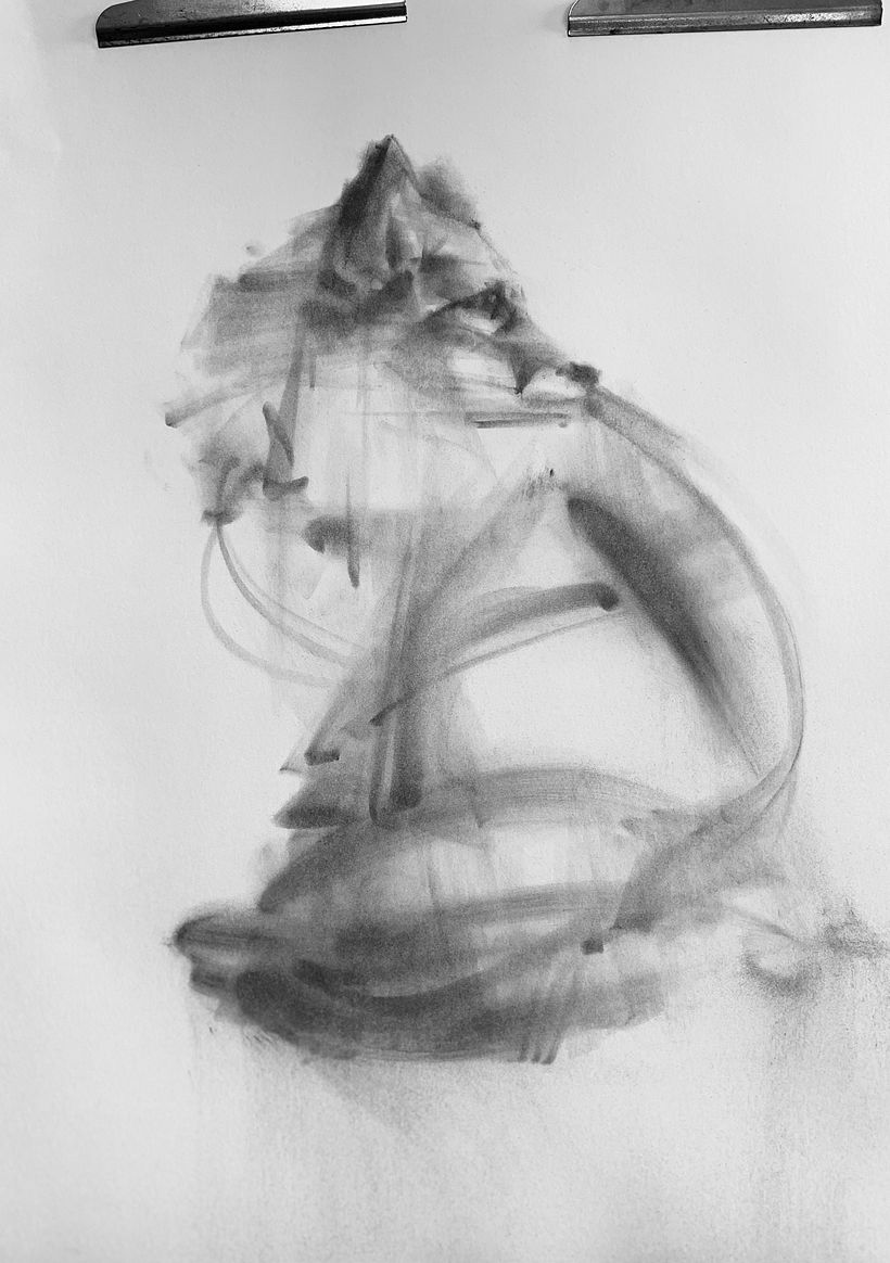 Toma prestada la proporción del sujeto, diseña el dibujo con un 'lenguaje' propio