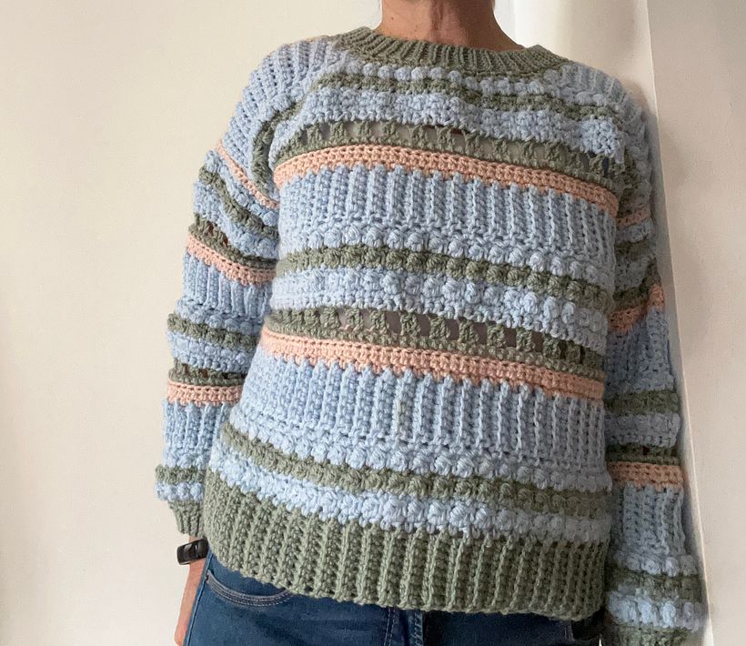 Mi proyecto del curso: Prendas a crochet llenas de color y textura 3