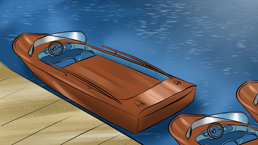 Mi proyecto del curso: Ilustración de storyboard con Procreate - Ilustração tradicional