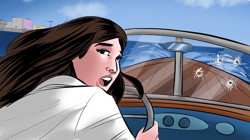 Mi proyecto del curso: Ilustración de storyboard con Procreate - Ilustração tradicional