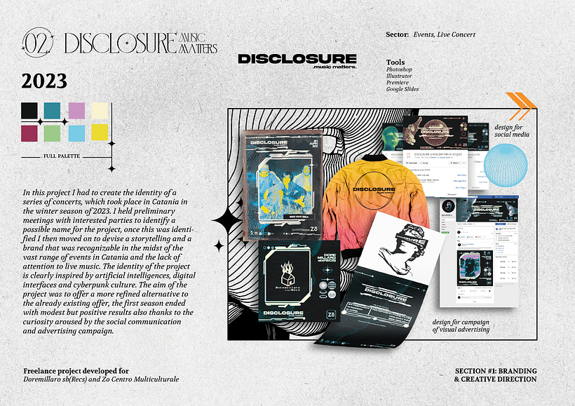 Brand Identity and Creative Direction Project: Disclosure