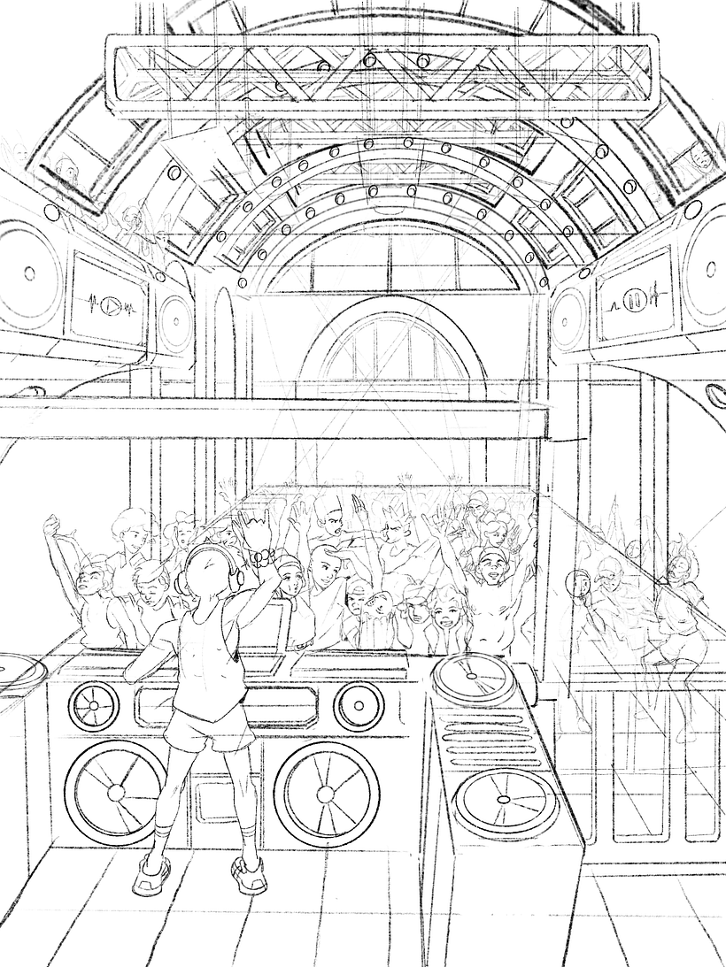 My project for course: Atmospheric Painting in Procreate: From Concept to Color 1