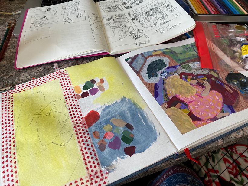 Obsessive Re-Packing: My Project for Exploratory Sketchbook 4