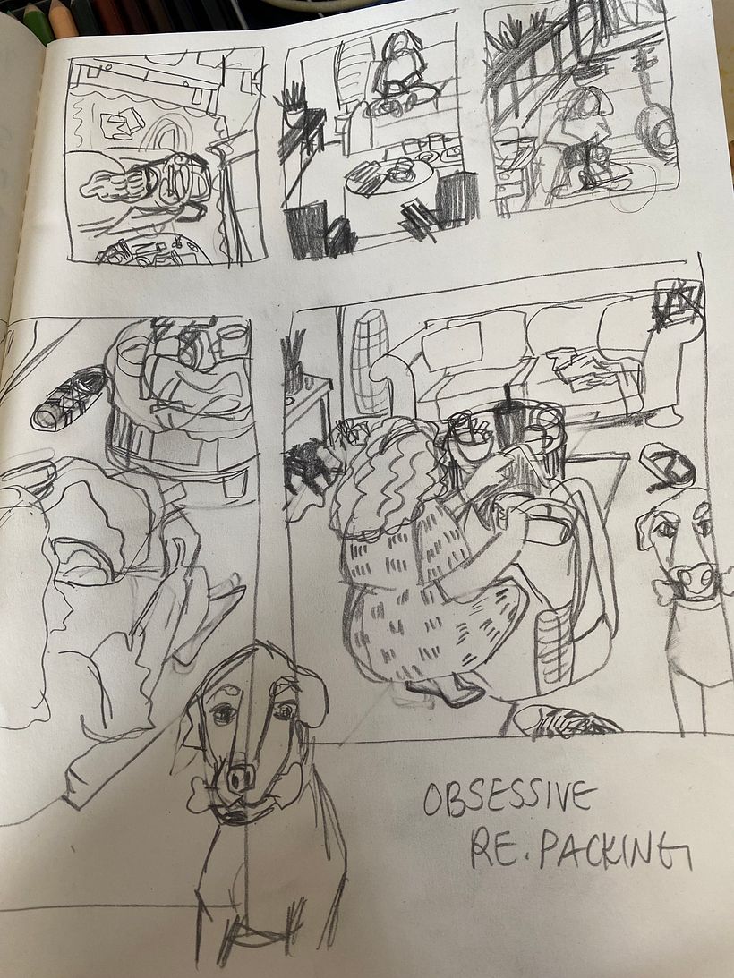 Sketches and Planning for my Final Project.