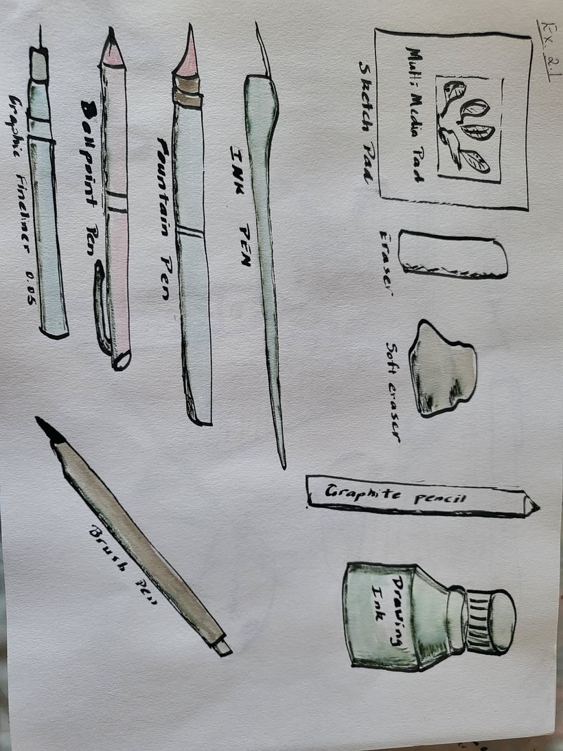 My project for course: The Art of Sketching: Transform Your Doodles into Art 5