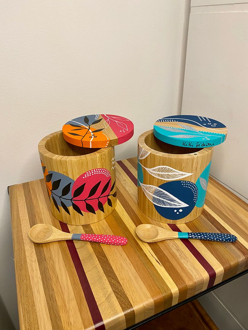 Saleiros de Bambu